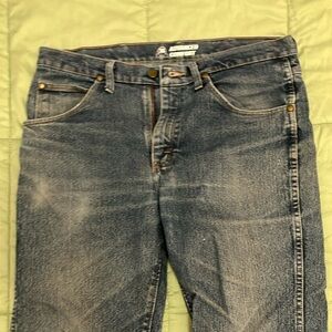 Men’s wranglers blue denim 35x32 (36)